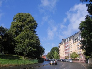 Straße in Glasgow