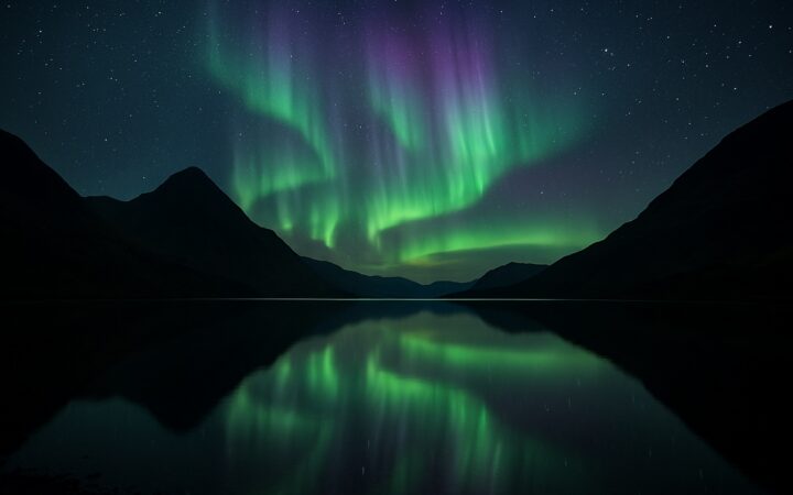 Nordlichter in Schottland