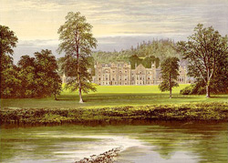 Abbotsford House, Scottish Borders in Melrose
