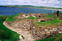 Skara Brae Ancient Settlement auf den Orkney
